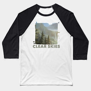 Clear Skies Baseball T-Shirt